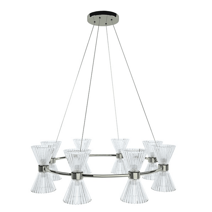 Люстра подвесная Arlington D85 Nickel