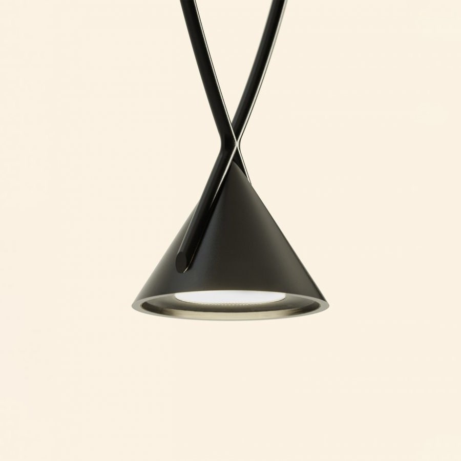 Светильник подвесной Jewel 3 Black в стиле Axo Light
