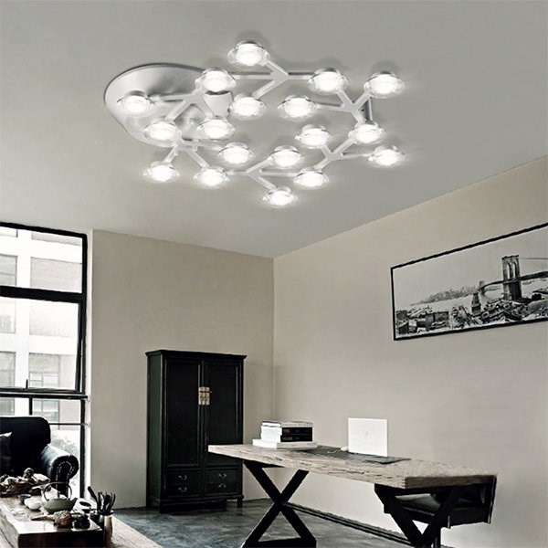 Светильник настенно-потолочный Led Net Circle D55  LED*18 в стиле Artemide