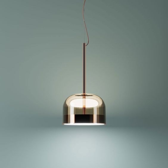 Подвесной светильник Equatore Amber and Copper