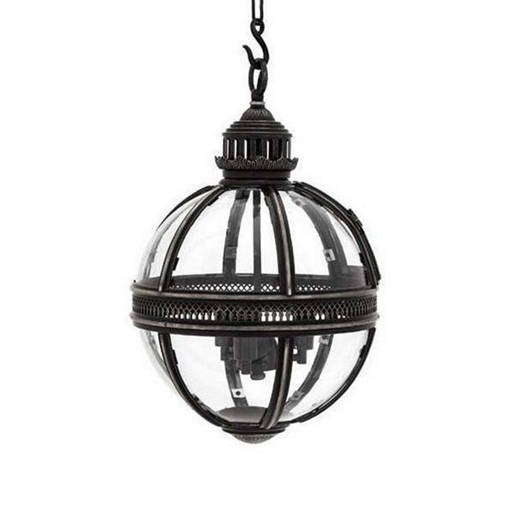 Люстра Lantern Residential D60 черный в стиле Eichholtz