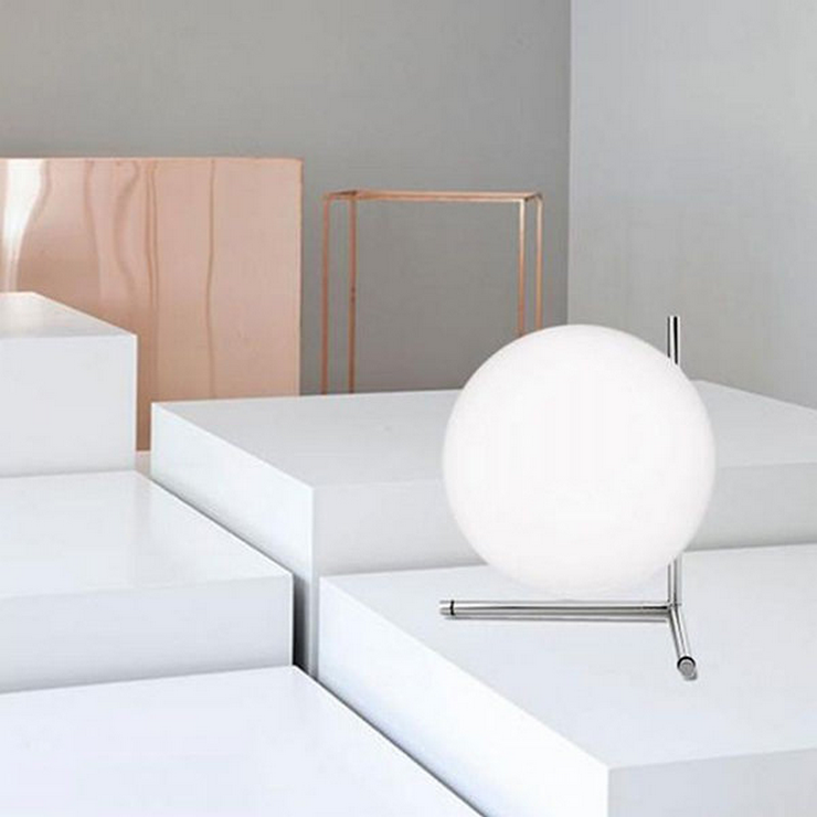 Настольная лампа IC Lighting Table 2 Chrome в стиле Flos