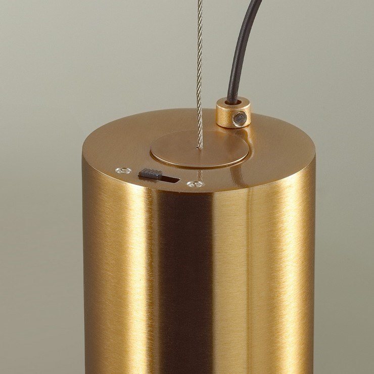 Светильник подвесной Bastone II H60 Brass