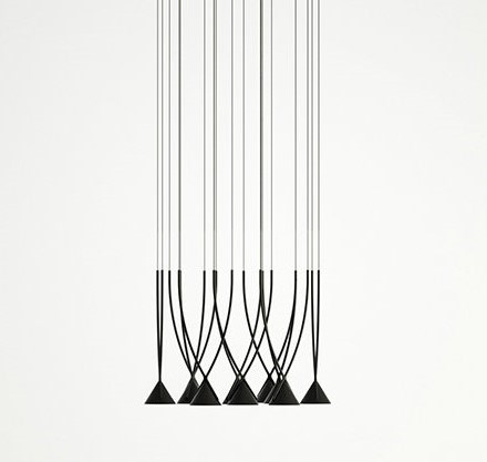 Светильник подвесной Jewel 10 Black в стиле Axo Light