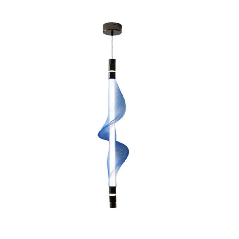 Светильник подвесной Vapour Vertical Blue H130