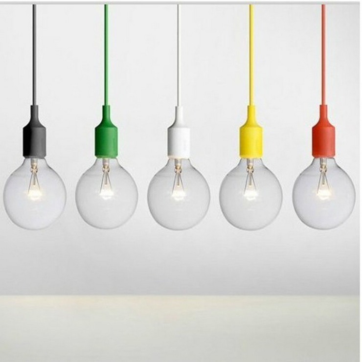 Люстра Spider Collor  6 плафонов в стиле Muuto