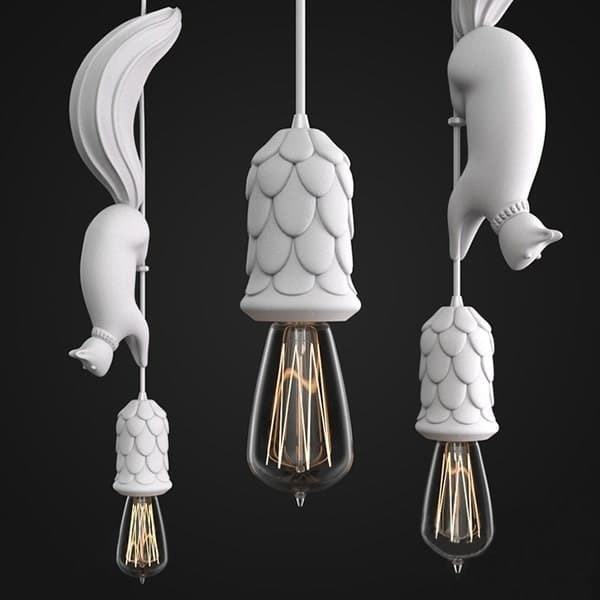 Светильник Белка Sherwood & Robin White в стиле Karman Lighting