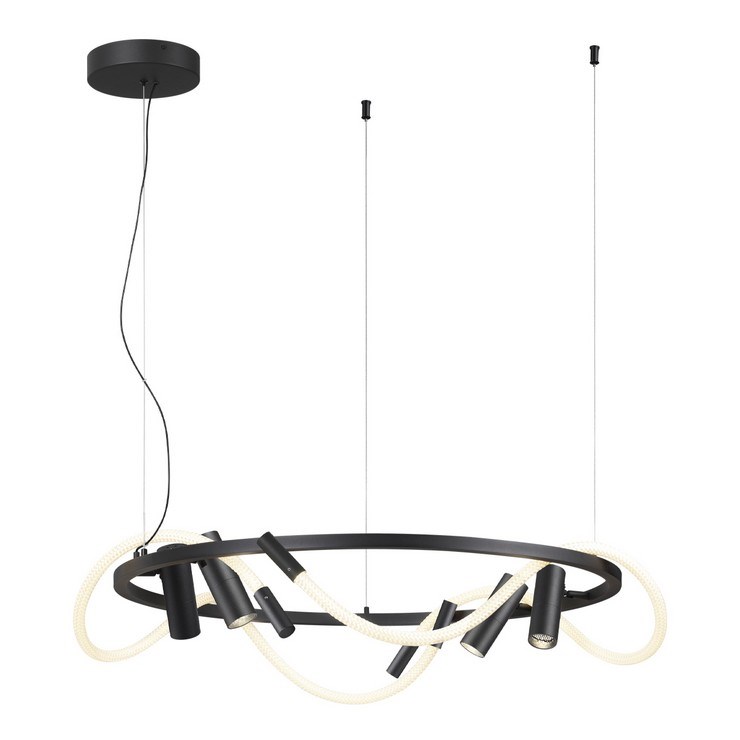 Люстра подвесная Tracer Bar  D90 Black