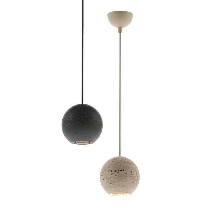 Светильник подвесной STAIN BALL D12 BLACK