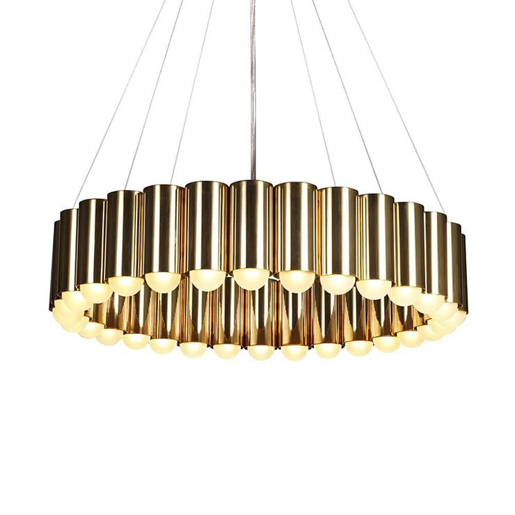 Люстра Carousel Gold в стиле Lee Broom