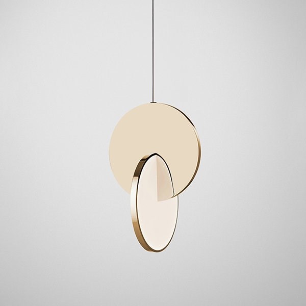 Светильник Eclipse Pendant Light Gold