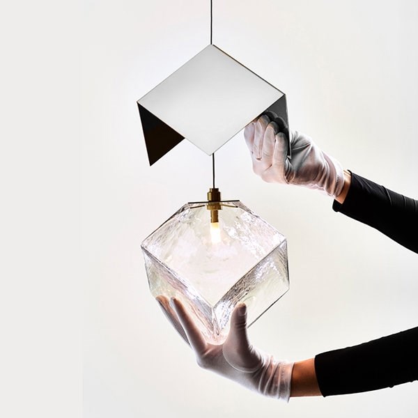 Люстра Pyrite 5 Pendant chandelier Chrome