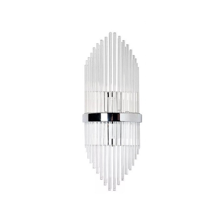 Бра Bacchetta Di Vetro H50 Zigzag Chrome
