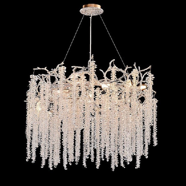 Люстра Sinfonia di Luce Silver Round D 60 см