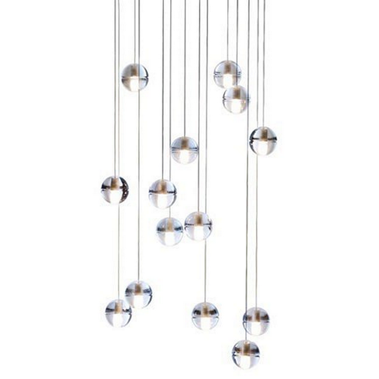 Люстра 14.14 Fourteen Round Pendant Chandelier в стиле Bocci