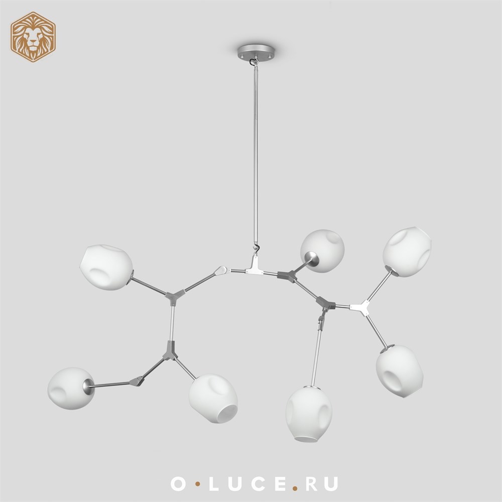 Люстра Branching Bubbles 7 Nickel