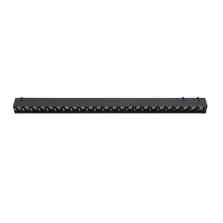 Светильник PLUSMINUS TEXTILE SYSTEM линейный Dots Black L642 mm