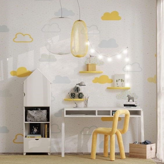 Светильник подвесной Spokes D Yellow