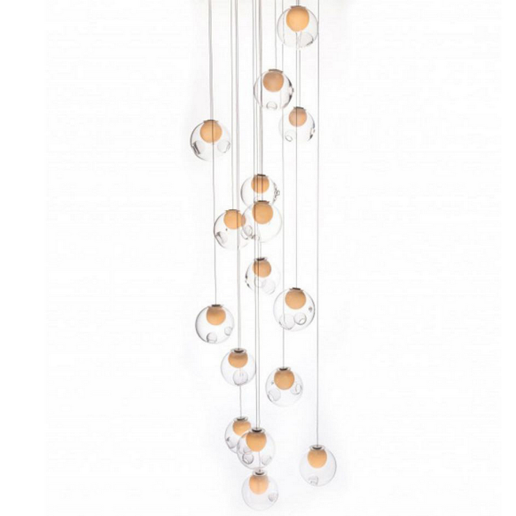 Люстра  28.16 Square Pendant Chandelier в стиле Bocci