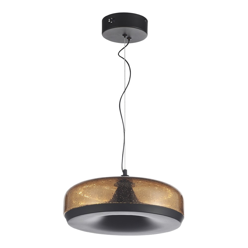 Светильник подвесной Volcano Wide Black/Brown