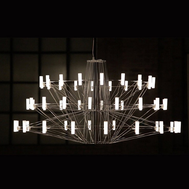 Люстра Coppelia Small D100 Nickel в стиле Moooi