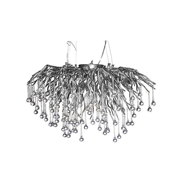 Люстра Droplet Chandelier Chrome D60