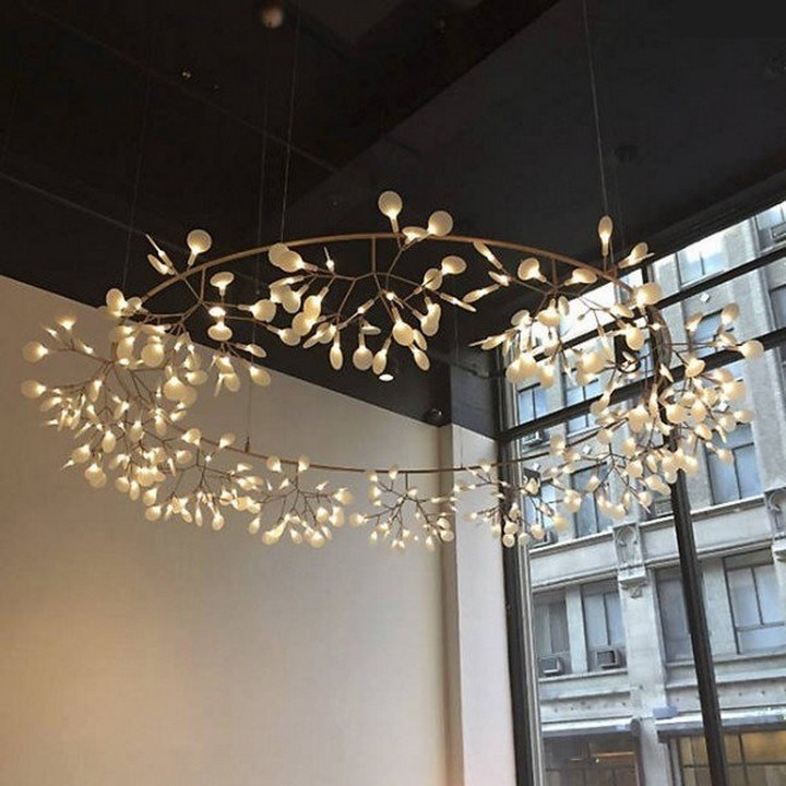 Люстра Heracleum The Big O D210 Золотой в стиле Moooi