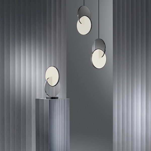 Светильник Eclipse Pendant Light Chrome