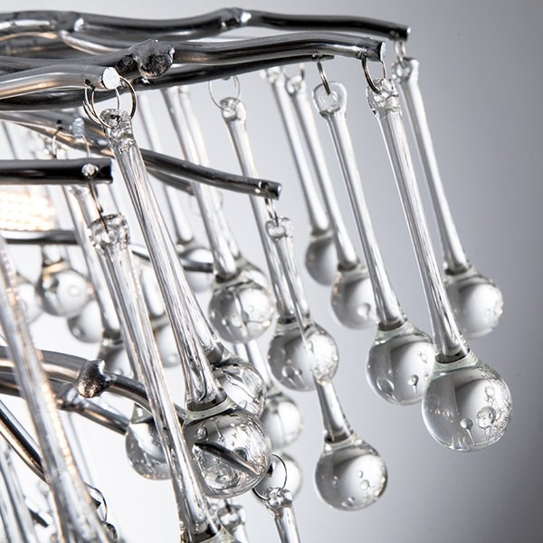 Люстра Droplet Chandelier Chrome D60