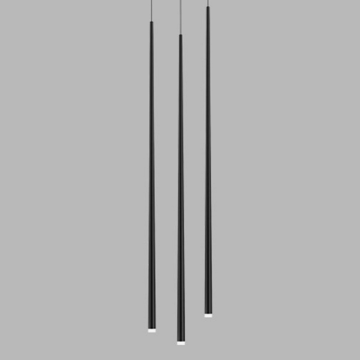 Люстра Slim 3 Black в стиле Vibia