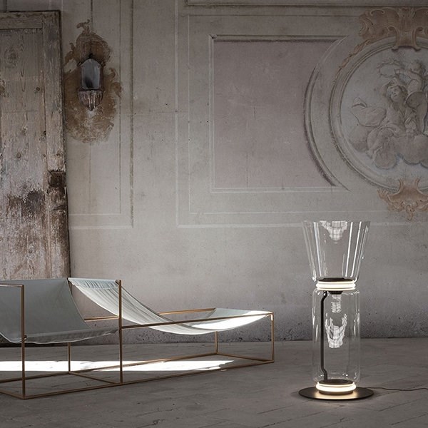 Торшер Noctambule Cylinder and Cone в стиле Flos