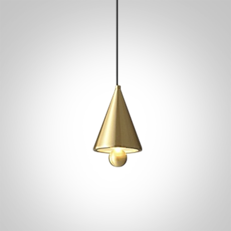 Светильник подвесной PIET CONE C BRASS