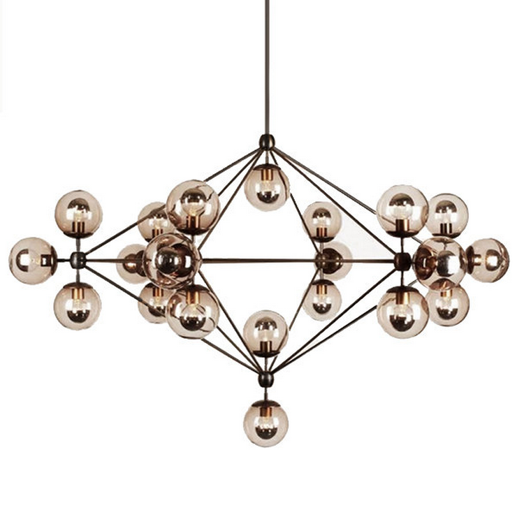 Люстра Modo Chandelier 21 Globes в стиле Roll&Hill