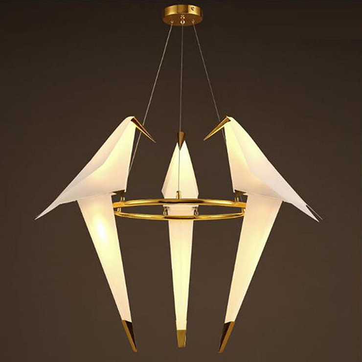 Люстра подвесная Perch Light Branch Round Trio