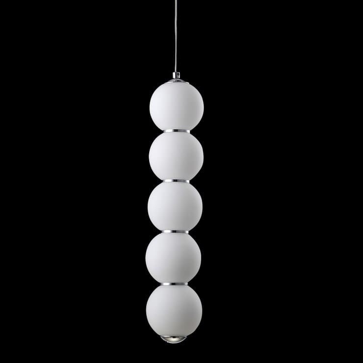 Светильник подвесной Pearls F Chrome в стиле Formagenda