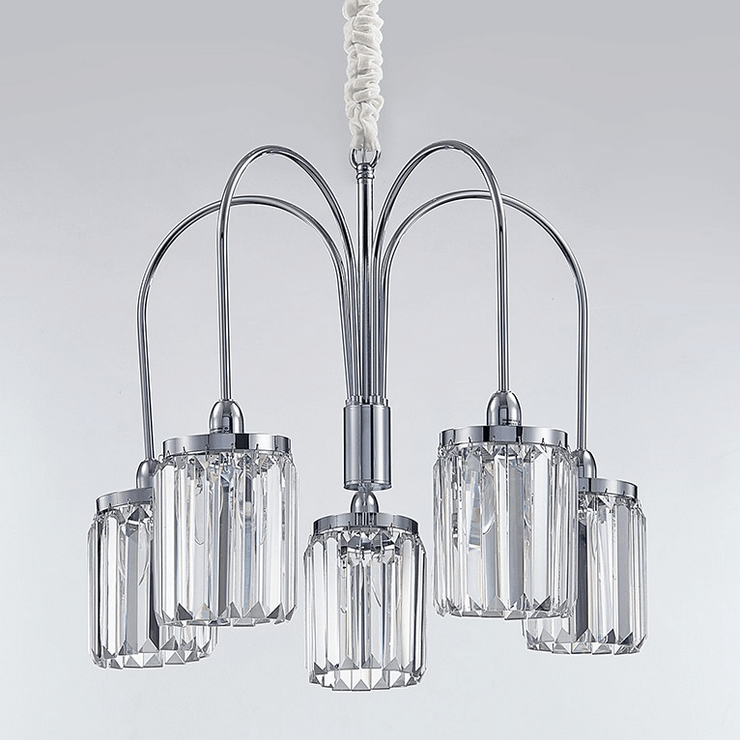 Люстра Greensboro, Chrome Clear glass D60*H45 cm