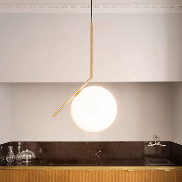 Светильник IC Lighting S Gold Pendant Lamp
