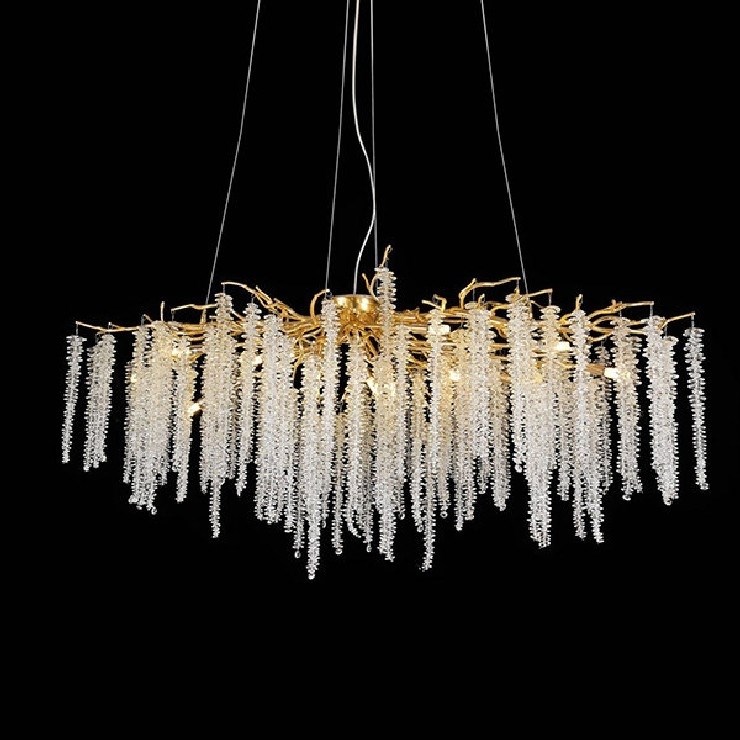 Люстра Sinfonia di Luce Gold Long L 140 см