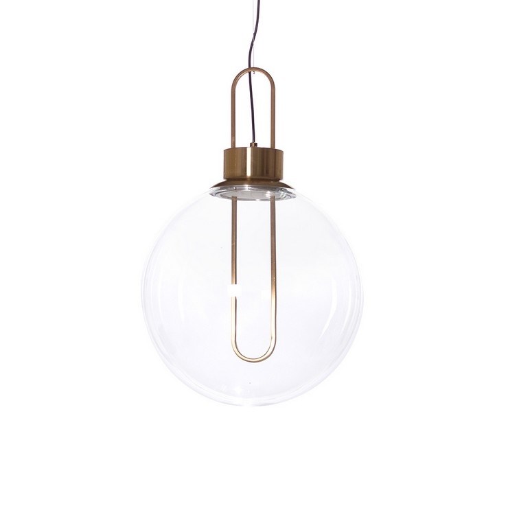 Светильник подвесной Orb Brass D40