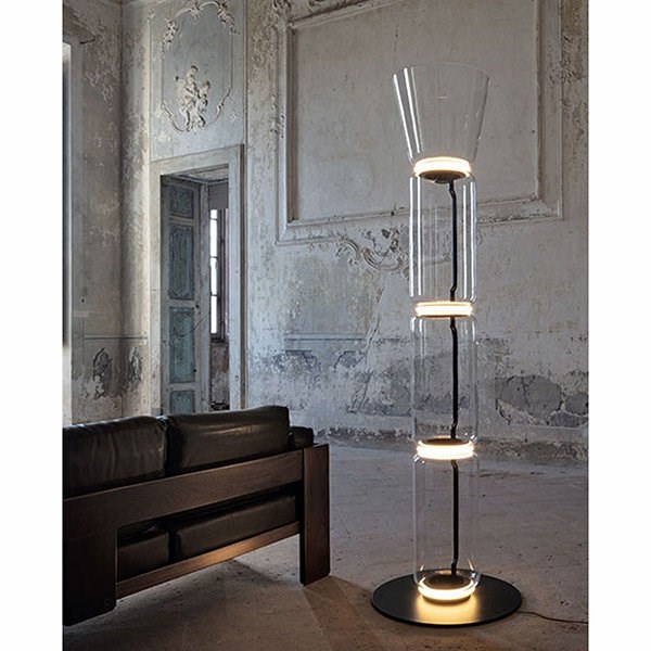 Торшер Noctambule 3 Cylinder and Cone в стиле Flos