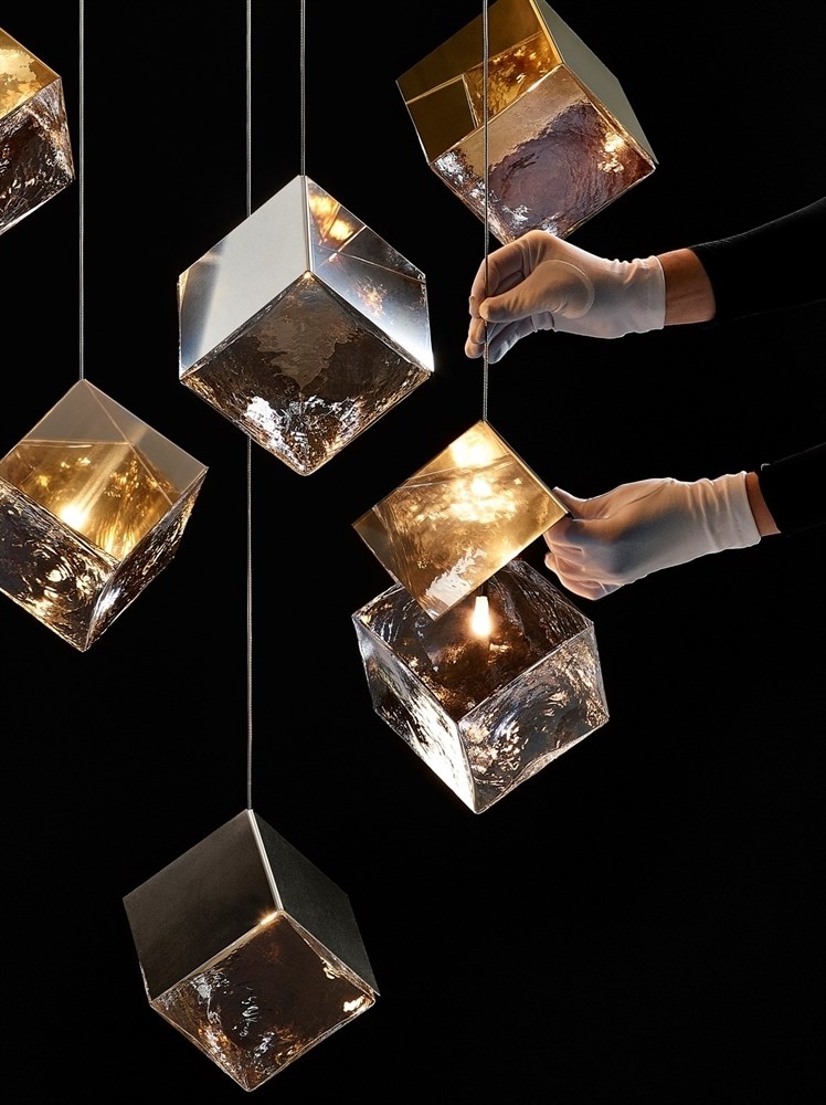 Люстра Pyrite 3 Pendant chandelier Chrome