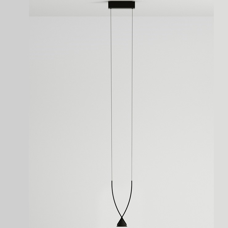 Светильник подвесной Jewel 1 Black в стиле Axo Light