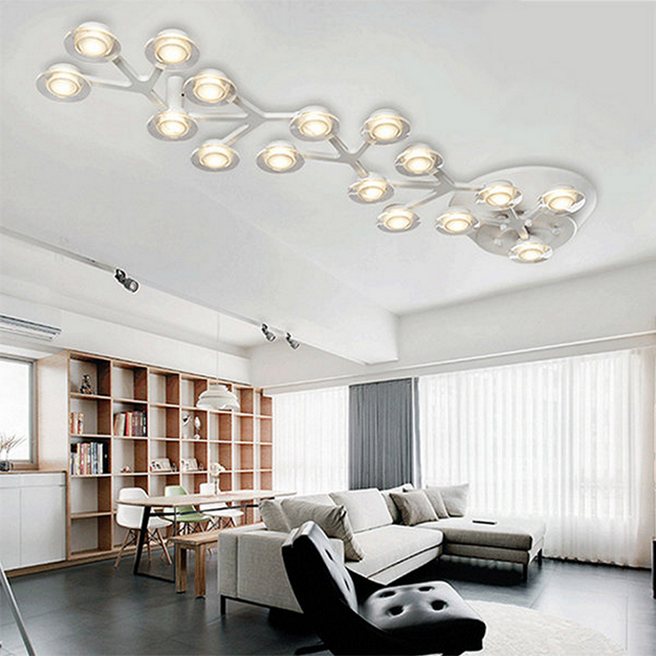 Светильник настенно-потолочный Led Net Line L205  LED*37 в стиле Artemide