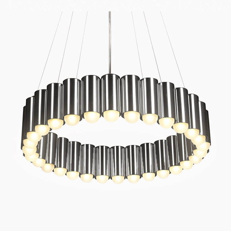 Люстра Carousel Chrome в стиле Lee Broom