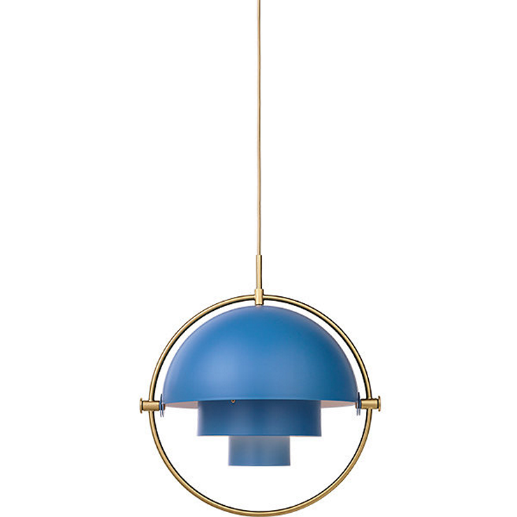 Светильник Multi-lite Pendant Blue  в стиле Gubi