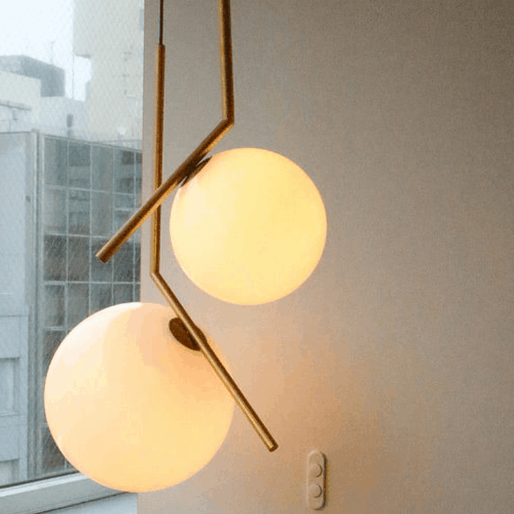 Светильник IC Lighting S Gold Pendant Lamp