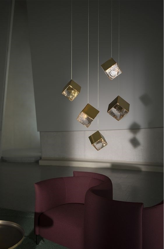 Подвесной светильник Pyrite Single Light Chrome