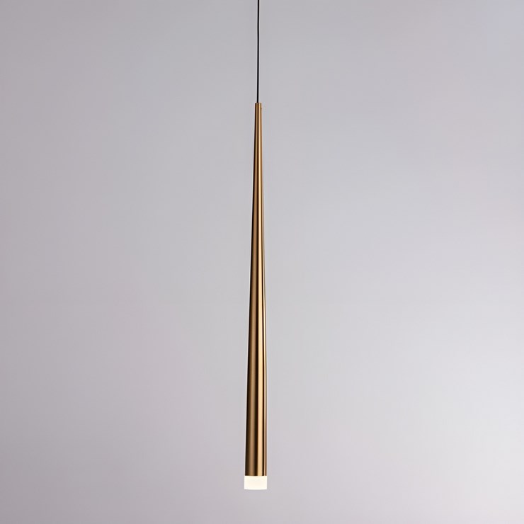 Vibia Lighting Gold Светильник Slim Mini Gold в стиле Vibia