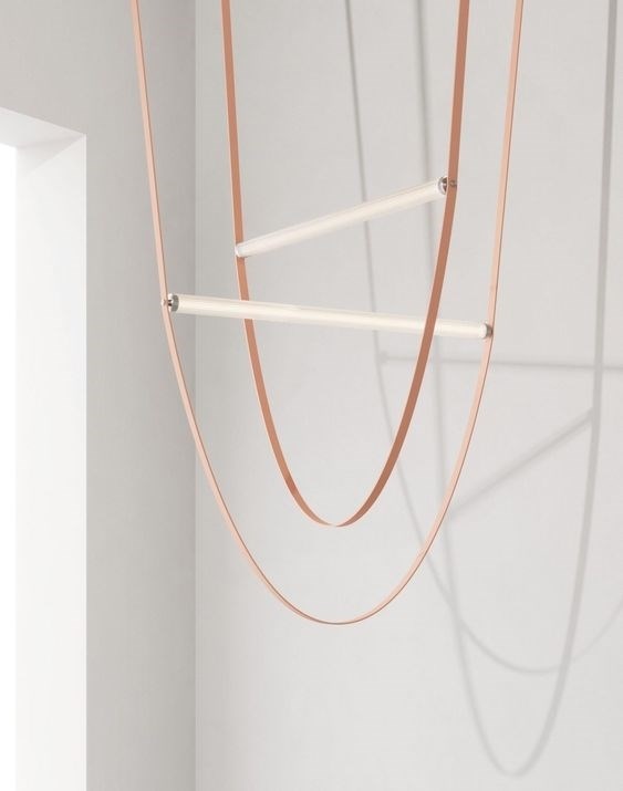 Люстра подвесная Wireline Double M+L в стиле Flos