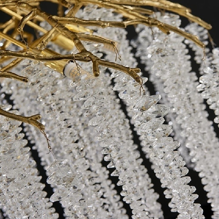 Люстра Sinfonia di Luce Gold Arco L 180 см